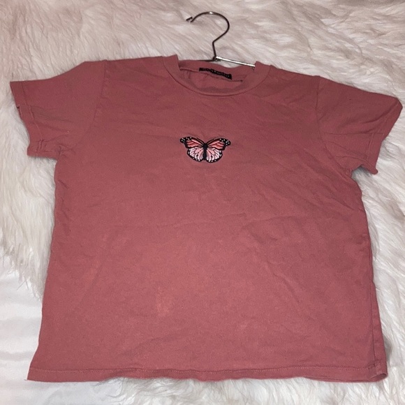 Brandy Melville Helen Butterfly T-shirt - Picture 4 of 9